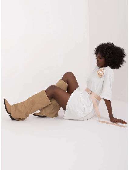 Šaty EM SK 825.02 ecru