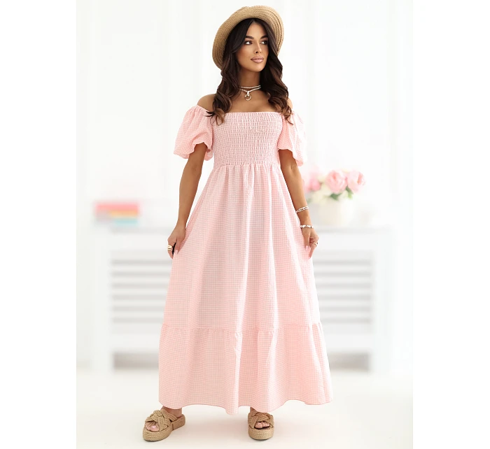 Šaty IR SK 2802.18 broskyňové