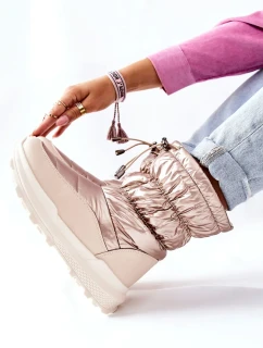 Dámské Sněhule Zlaté Starbone