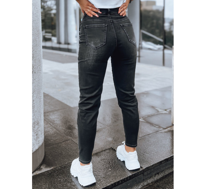 TIREL čierne dámske džínsové nohavice Dstreet UY1606