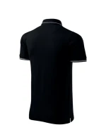 Dokonalé hladké pánske polo tričko čierne