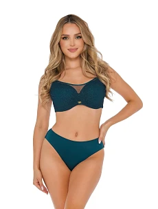 Dámske dvojdielne plavky Honolulu 2 S940V1HN2 tmavozelené - Self