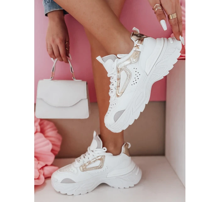 CELESTIC dámske tenisky na platforme biele FashionStreet ZY0817 CELESTIC dámske tenisky na platforme biele FashionStreet ZY0817