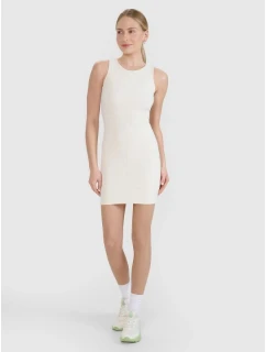 Dámske mini šaty z rebrovaného úpletu 4F 4FRSS25TDREF188-11S