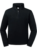 Mikina s 1/4 zipem "Authentic" 10. black model 22473165 - Russell Athletic Mikina s 1/4 zipem "Authentic" 10. black model 22473165 - Russell Athletic