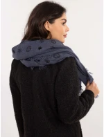 Šála AT SZ model 20595623 tmavě modrá - FPrice Šála AT SZ model 20595623 tmavě modrá - FPrice