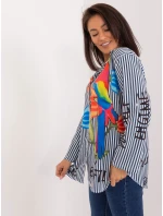 Košeľa DHJ KS 18850 1.99 námornícka a biela