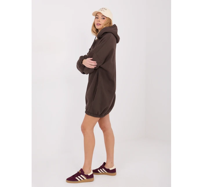 Mikina WT BL A1461.13P tmavohnedá