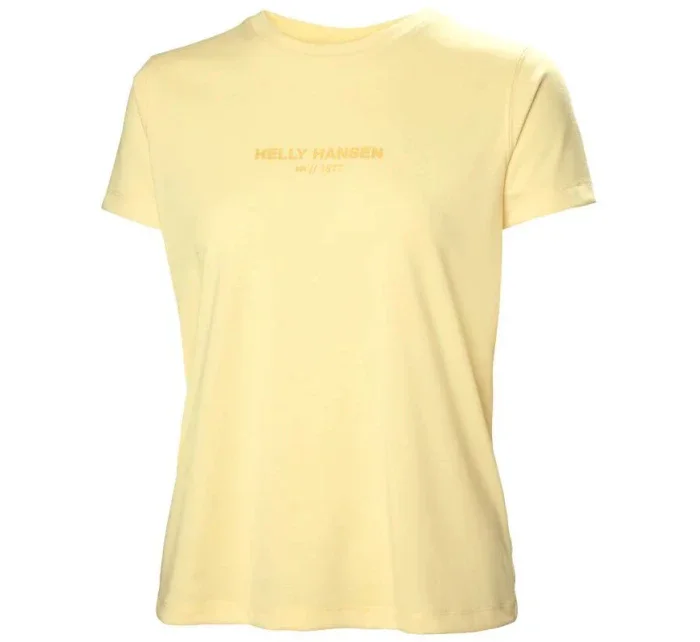 Dámské tričko Allure W žluté model 20129628 - Helly Hansen Dámské tričko Allure W žluté model 20129628 - Helly Hansen