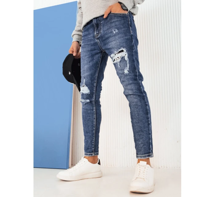 FashionStreet pánske modré džínsové nohavice UX4235