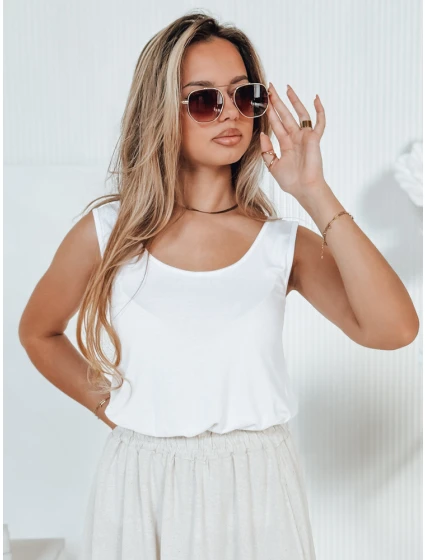Dámské tričko bílé Dstreet model 21975845 - FashionStreet