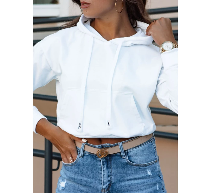 Dámská mikina bílá Dstreet model 21978512 - FashionStreet