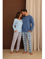 Pyžamo Regina 4028 s dlhými rukávmi, veľkosti M–2XL, Z26 Pyžamo Regina 4028 s dlhými rukávmi, veľkosti M–2XL, Z26