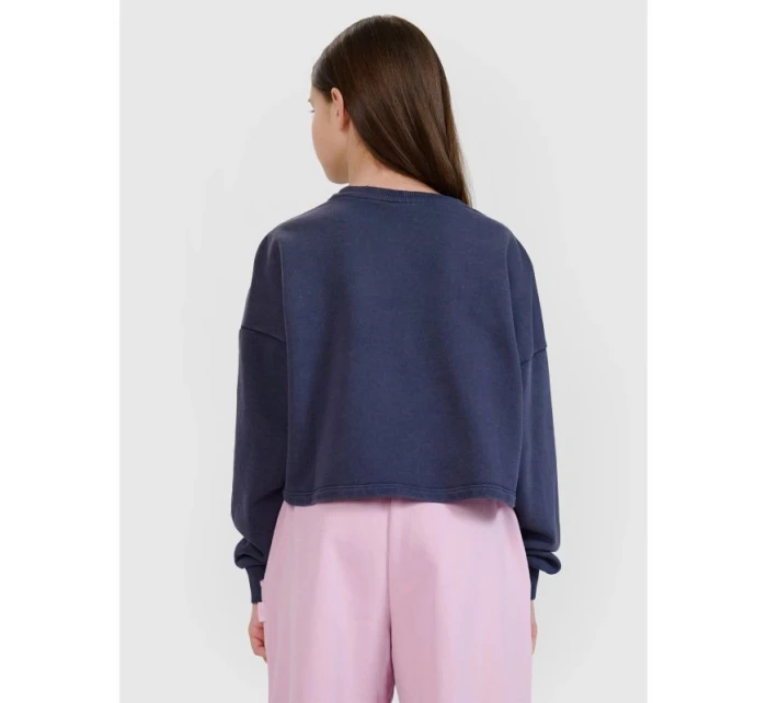Dívčí mikina bez kapuce model 21435782 - 4F