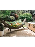 HAMAK OGRODOWY 2  Z DRĄŻKIEM model 21830586