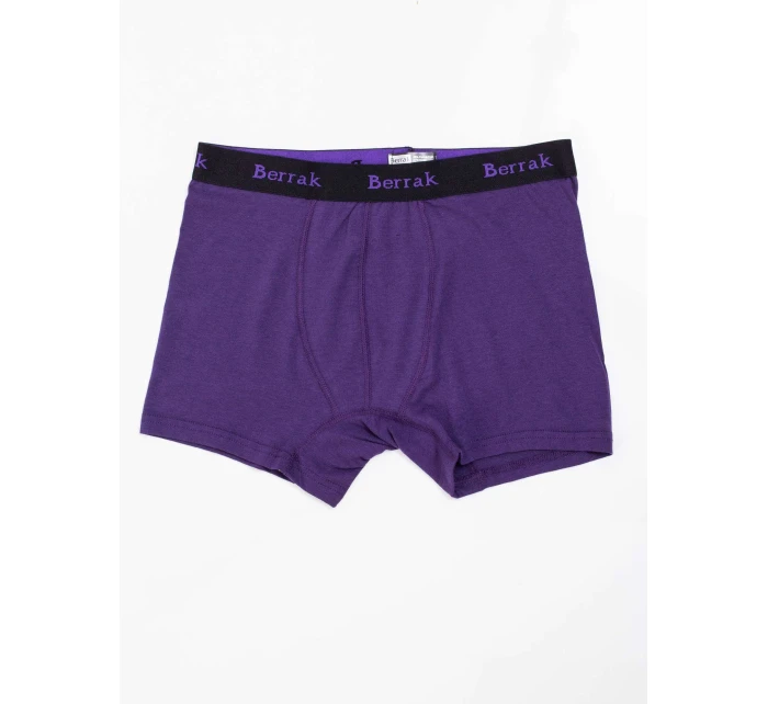 Boxerky BR BK 4476.28P tmavo fialová Boxerky BR BK 4476.28P tmavo fialová