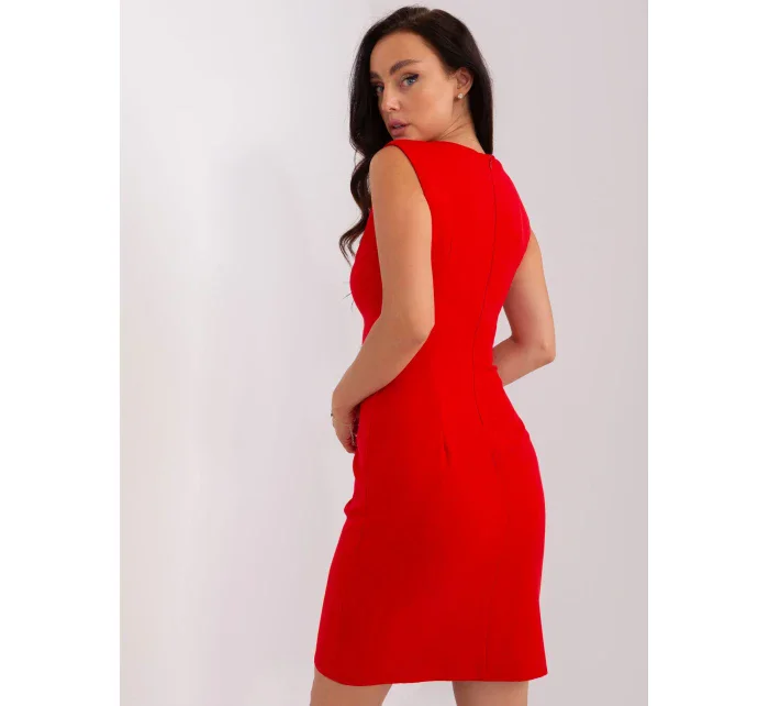 Sukienka LK SK  czerwony model 18856482 - FPrice