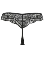 Dámske sexy tangá V-10088 Black - Axami