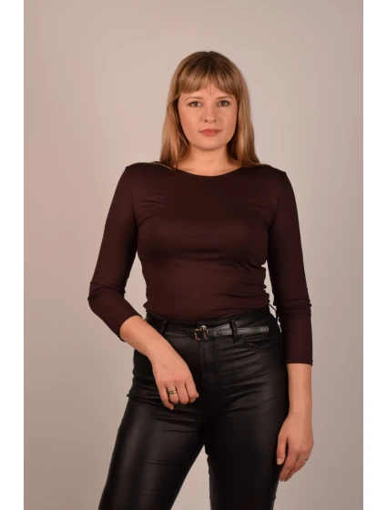 Manati 3/4 košeľa hnedá Manati 3/4 košeľa hnedá