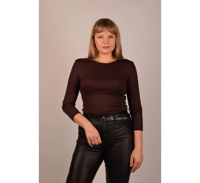 Manati 3/4 košeľa hnedá Manati 3/4 košeľa hnedá