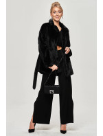 Černá dámská bunda  s límcem model 16151699 - Ann Gissy
