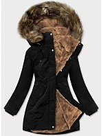 PARKA ZIMOWA DAMSKA NA CZARNA model 21243438 - LHD PARKA ZIMOWA DAMSKA NA CZARNA model 21243438 - LHD