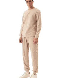 Pánské pyžamo model 20905560 Desert beige - Henderson