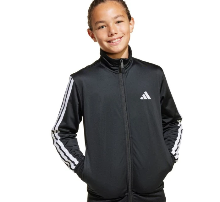 Essentials Kids 3 Stripes Training Tracksuit 205 black model 21493312 - ADIDAS