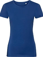 Russell Athletic 108F Dámske tričko Pure Organic 10.108F bright royal