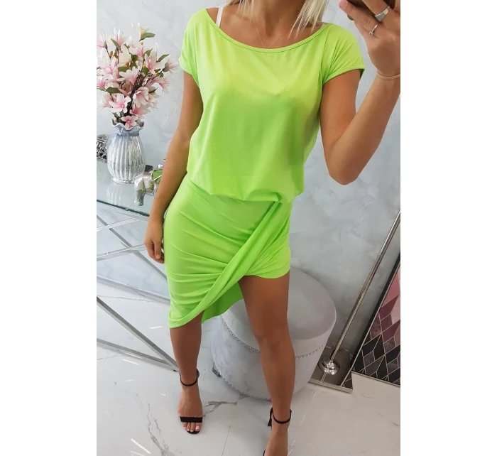 Zelené asymetrické šaty Zelené asymetrické šaty