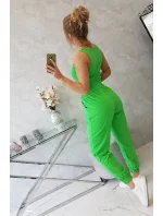 Súprava top+nohavice zelená neónová