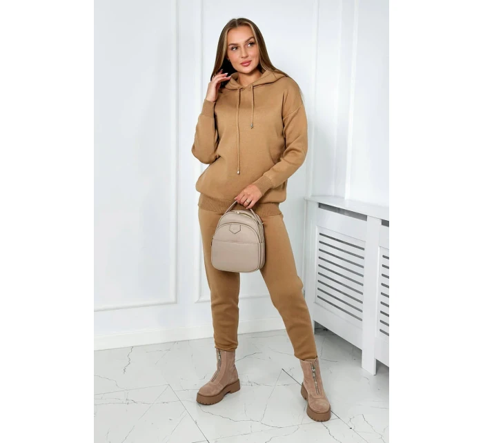 Svetr set Mikina + Kalhoty velbloud Svetr set Mikina + Kalhoty velbloud