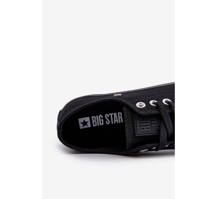 Mužské nízké tenisky Big Star model 21654607 Černé - Big Star Shoes