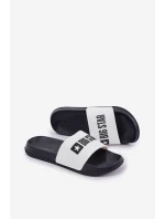 Męskie Klapki Big Star JJ174506 Białe