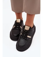 Dámské Sneakersy Na Platformě Big Star model 21706303 Černé - Big Star Shoes