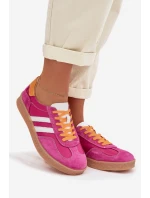 Kožené Dámské Tenisky model 22013924 Fuchsiová - S.Barski