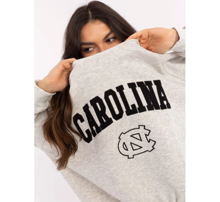 Mikina EM BL 857 1.02X svetlo šedá