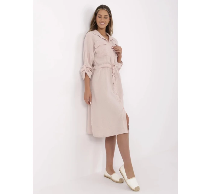 Šaty MI SK 91166.73 svetloružové