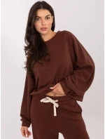 Mikina MJ BL H2225.52 hnedá Mikina MJ BL H2225.52 hnedá