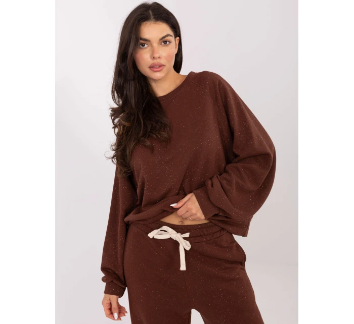 Mikina MJ BL H2225.52 hnedá Mikina MJ BL H2225.52 hnedá