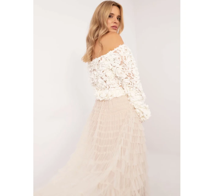 Spódnica TW SD BI model 21788970 beżowy - FPrice Spódnica TW SD BI model 21788970 beżowy - FPrice