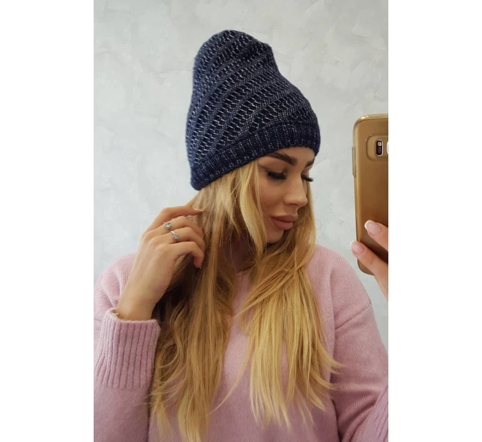 Fleecová čiapka Berta K247 navy blue Fleecová čiapka Berta K247 navy blue