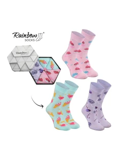 Duhové Rainbow Socks Ponožky V 3 model 21606873 - ZOOKSY/RAINBOW SOCKS