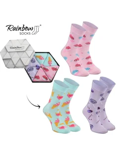 Duhové Rainbow Socks Ponožky V 3 model 21606873 - ZOOKSY/RAINBOW SOCKS