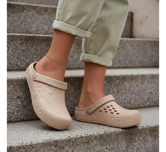 Dámské boty z Big Star Béžové model 22009899 - Big Star Shoes