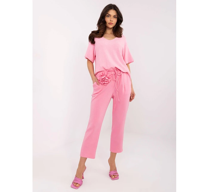 Nohavice DHJ SP 20323.70 pink