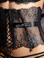 Podväzkový pás Carmen V-3002 čierna - Axami