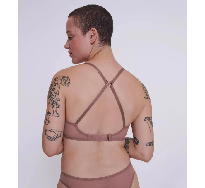 Dámska podprsenka Soft ADAPT P - BROWN - hnedá 1141 - SLOGGI Dámska podprsenka Soft ADAPT P - BROWN - hnedá 1141 - SLOGGI