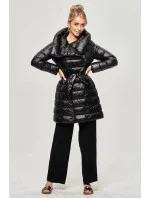 PIKOWANA KURTKA DAMSKA Z  CZARNY model 21242611 - Ann Gissy