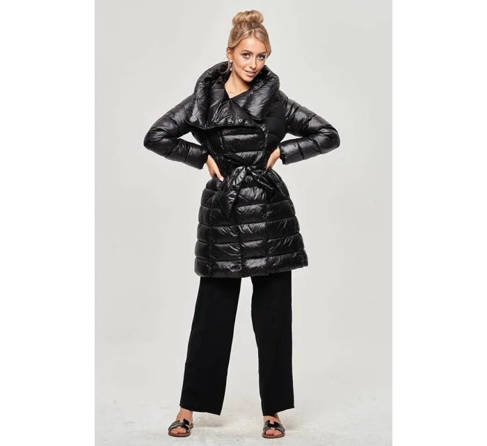 PIKOWANA KURTKA DAMSKA Z  CZARNY model 21242611 - Ann Gissy